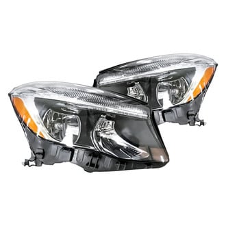 Replacement - Driver and Passenger Side Headlight Set (CAPA Certified)