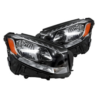 Replacement - Driver and Passenger Side Headlight Set (CAPA Certified)