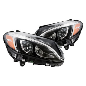 Replacement - Driver and Passenger Side Headlight Set (Standard Line)