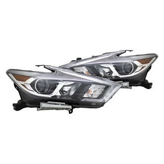 Replacement - Driver and Passenger Side Headlight Set (Standard Line)