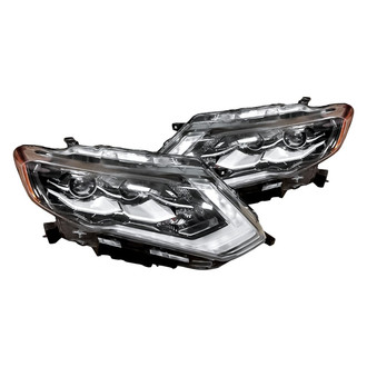 Replacement - Driver and Passenger Side Headlight Set (Standard Line)