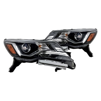 Replacement - Driver and Passenger Side Headlight Set (CAPA Certified)
