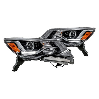 Replacement - Driver and Passenger Side Headlight Set (CAPA Certified)