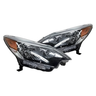 Replacement - Driver and Passenger Side Headlight Set (CAPA Certified)