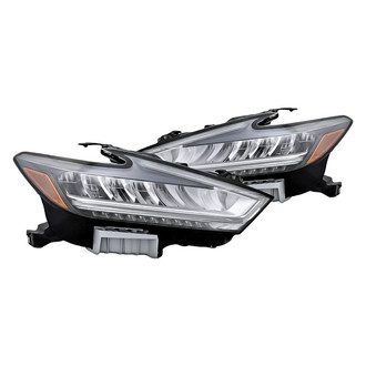 Replacement - Driver and Passenger Side Headlight Set (CAPA Certified)