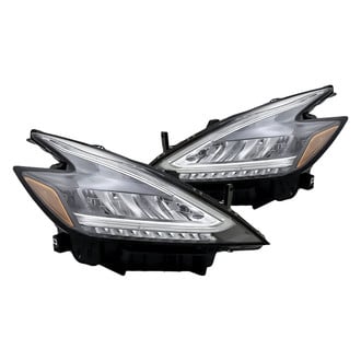Replacement - Driver and Passenger Side Headlight Set (CAPA Certified)