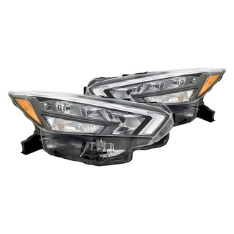 Replacement - Driver and Passenger Side Headlight Set (Standard Line)