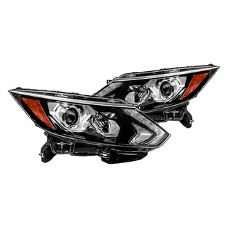 Replacement - Driver and Passenger Side Headlight Set (CAPA Certified)