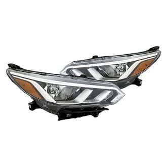 Replacement - Driver and Passenger Side Headlight Set (Standard Line)