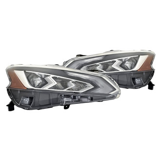 Replacement - Driver and Passenger Side Headlight Set (CAPA Certified)