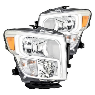 Replacement - Driver and Passenger Side Headlight Set (CAPA Certified)