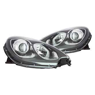 Replacement - Driver and Passenger Side Headlight Set (CAPA Certified)