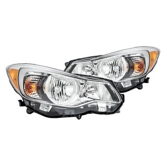 Replacement - Driver and Passenger Side Headlight Set (CAPA Certified)