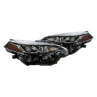 Replacement - Driver and Passenger Side Headlight Set (Standard Line)