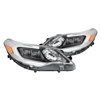 Replacement - Driver and Passenger Side Headlight Set (CAPA Certified)