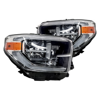 Replacement - Driver and Passenger Side Headlight Set (Standard Line)