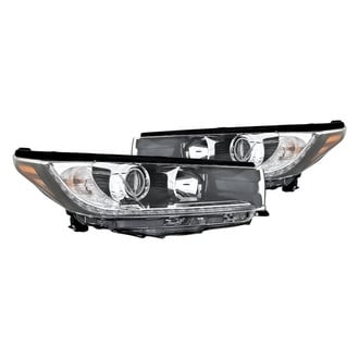Replacement - Driver and Passenger Side Headlight Set (CAPA Certified)