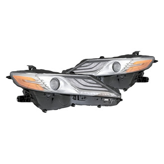 Replacement - Driver and Passenger Side Headlight Set (Standard Line)