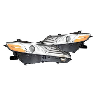 Replacement - Driver and Passenger Side Headlight Set (CAPA Certified)