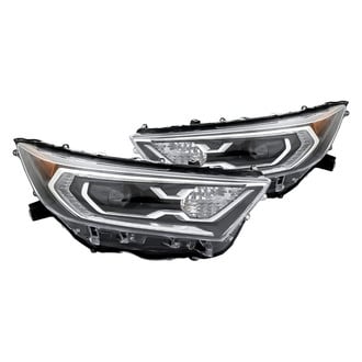 Replacement - Driver and Passenger Side Headlight Set (CAPA Certified)