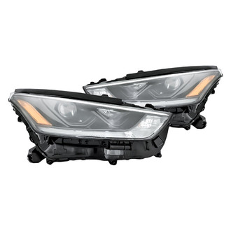 Replacement - Driver and Passenger Side Headlight Set (Standard Line)