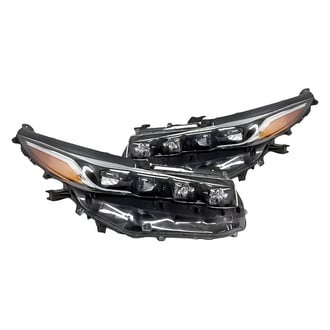 Replacement - Driver and Passenger Side Headlight Set (CAPA Certified)