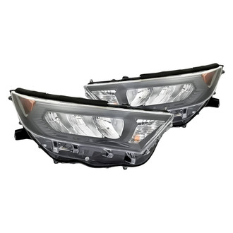 Replacement - Driver and Passenger Side Headlight Set (Standard Line)