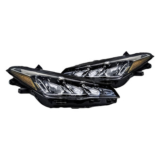Replacement - Driver and Passenger Side Headlight Set (Standard Line)