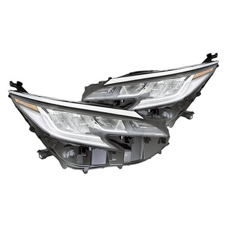 Replacement - Driver and Passenger Side Headlight Set (Standard Line)