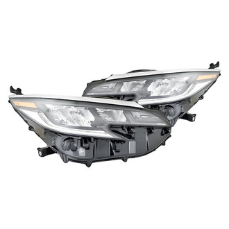Replacement - Driver and Passenger Side Headlight Set (Standard Line)