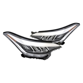 Replacement - Driver and Passenger Side Headlight Set (CAPA Certified)