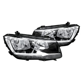 Replacement - Driver and Passenger Side Headlight Set (CAPA Certified)