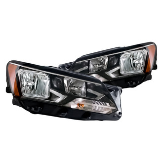 Replacement - Driver and Passenger Side Headlight Set (CAPA Certified)