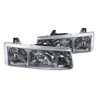Replacement - Driver and Passenger Side Headlight Set (Standard Line)