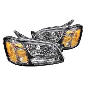 Replacement - Driver and Passenger Side Headlight Set (CAPA Certified)
