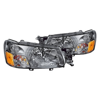 Replacement - Driver and Passenger Side Headlight Set (Standard Line)