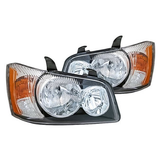 Replacement - Driver and Passenger Side Headlight Set (CAPA Certified)