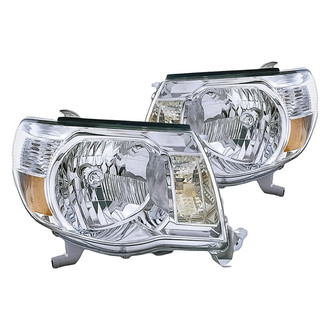 Replacement - Driver and Passenger Side Headlight Set (CAPA Certified)