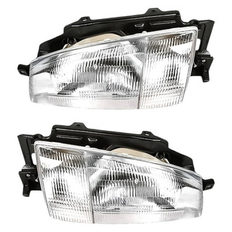 Replacement - Driver and Passenger Side Headlight Set (Standard Line)