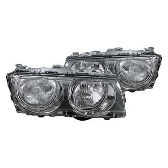 Replacement - Driver and Passenger Side Headlight Set (Standard Line)