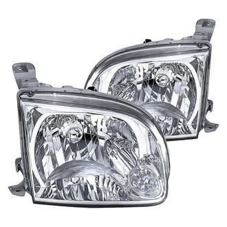 Replacement - Driver and Passenger Side Headlight Set (CAPA Certified)