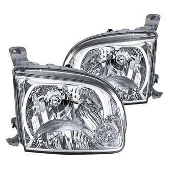 Replacement - Driver and Passenger Side Headlight Set (CAPA Certified)