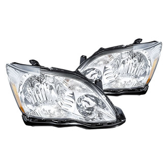 Replacement - Driver and Passenger Side Headlight Set (CAPA Certified)