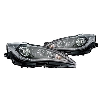 Replacement - Driver and Passenger Side Headlight Set (CAPA Certified)