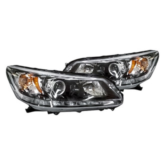 Replacement - Driver and Passenger Side Headlight Set (Standard Line)