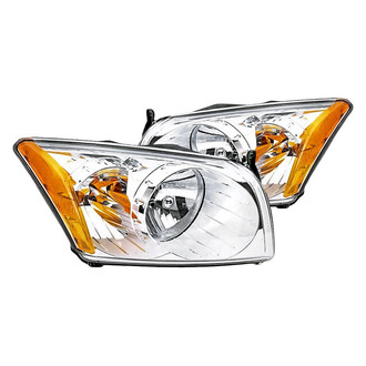 Replacement - Driver and Passenger Side Headlight Set (CAPA Certified)