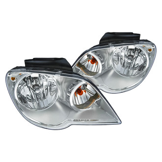 Replacement - Driver and Passenger Side Headlight Set (Standard Line)