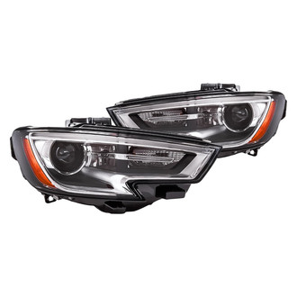 Replacement - Driver and Passenger Side Headlight Set (CAPA Certified)