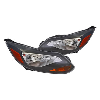 Replacement - Driver and Passenger Side Headlight Set (CAPA Certified)