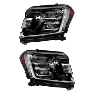 Replacement - Driver and Passenger Side Headlight Set (CAPA Certified)